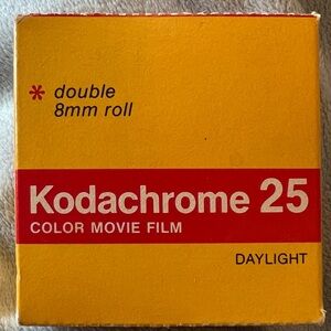 Kodak Kodachrome 25 KM 459 Color Movie Film